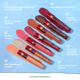 Peanuts Holiday | The Joy of Giving 7PC Lip Gloss Set from Profusion Cosmetics