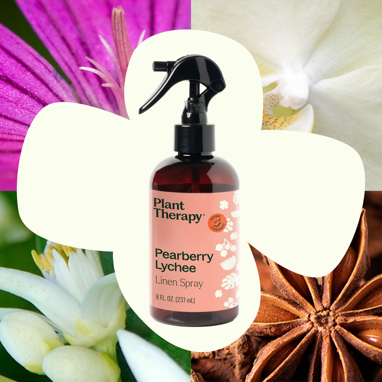 Pearberry Lychee Linen Spray from Plant Therapy