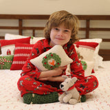 Peekaboo Fox Mini Pillow from Melange Collection