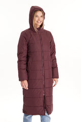 Penelope 3 in 1 Long Puffer maternity Coat From Moderneternity