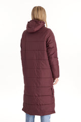Penelope 3 in 1 Long Puffer maternity Coat From Moderneternity