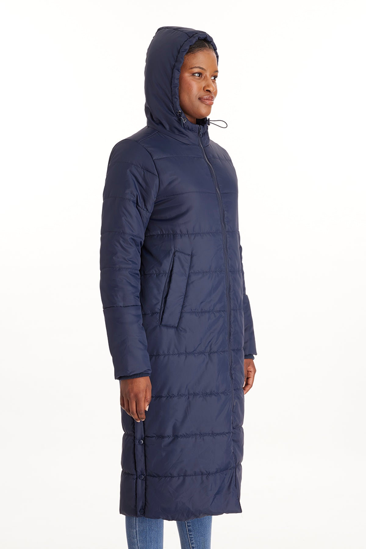 Penelope 3 in 1 Long Puffer maternity Coat From Moderneternity