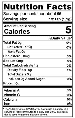 Stello Foods Spices - Peppercorns - Black 2.0 oz from Stello Foods