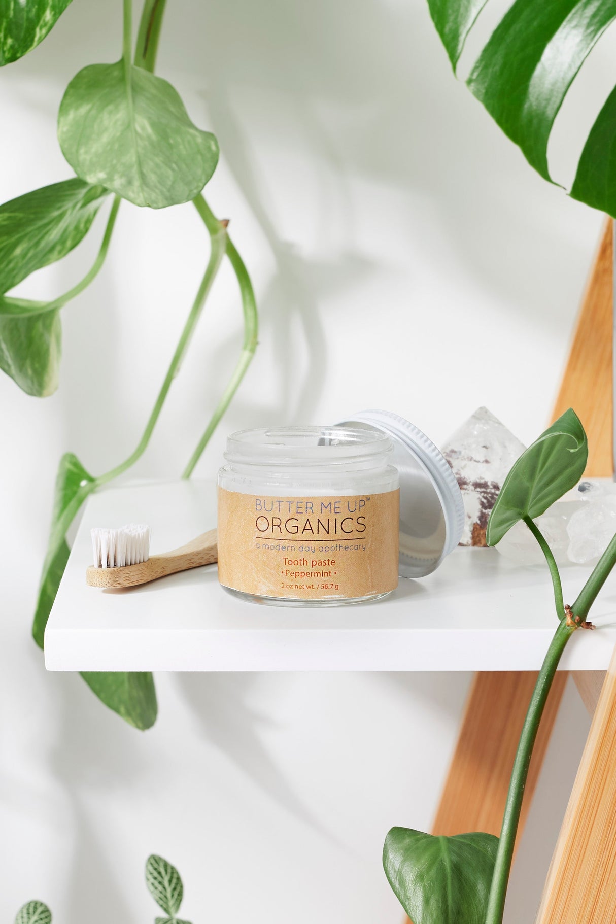 All Natural Organic Whitening Toothpaste / Remineralizing Toothpaste from Butter Me Up Organics