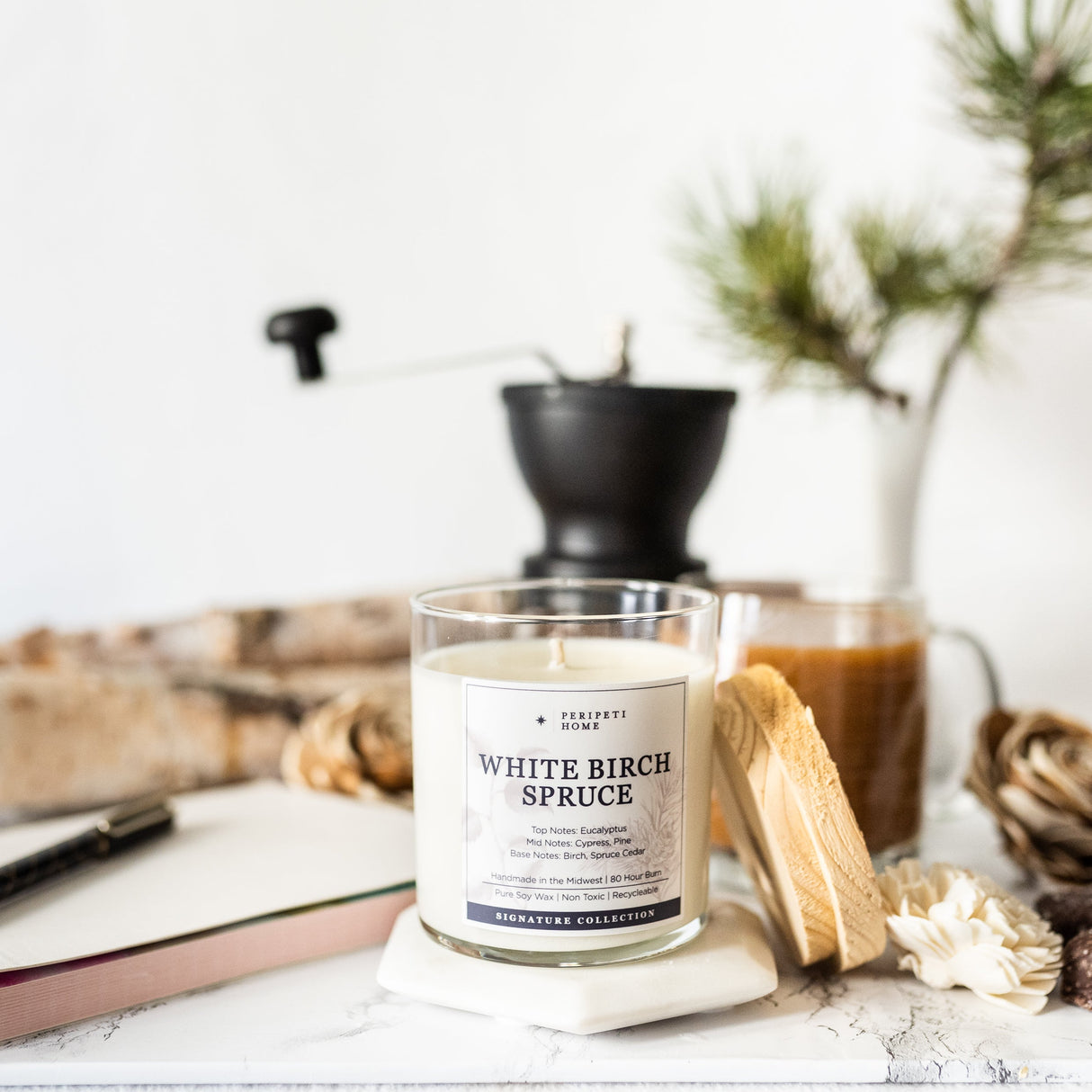 Classic Wick Soy Candle from Peripeti Home
