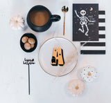 Happy Halloween Drink Stirrers, Set of 12 from The Cotton & Canvas Co.