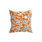 Orange Puff Cushion Covers from Moderny