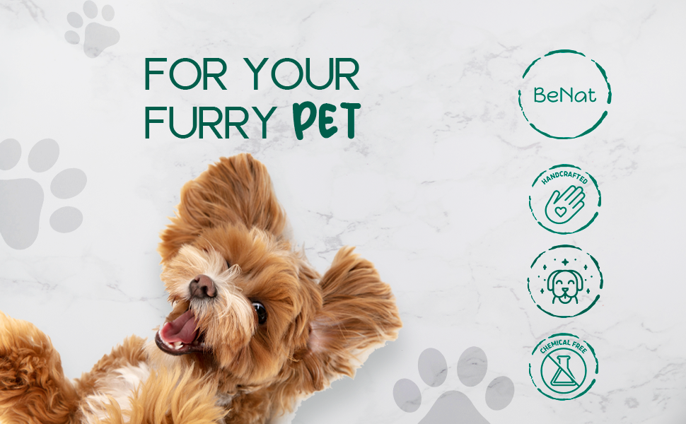 BeNat Pets. All-Natural Pet Shampoo Bar. Oat. 5.8 oz. from BeNat