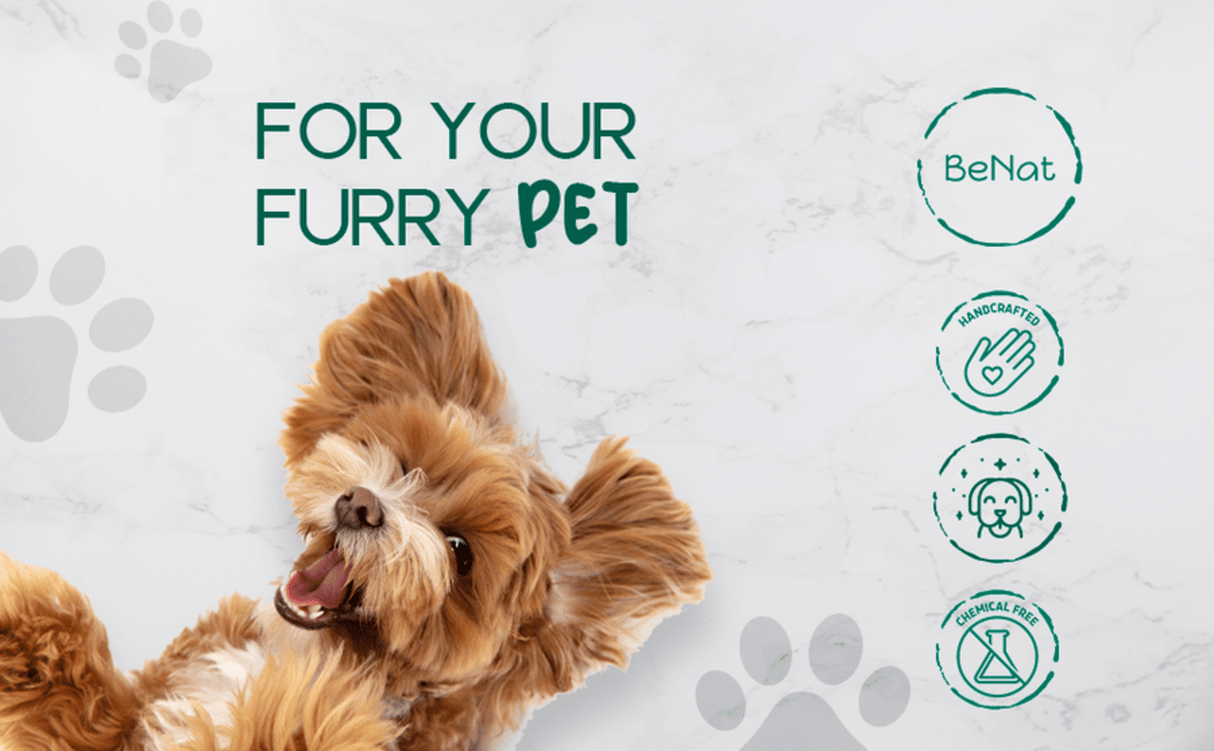 BeNat Pets. All-Natural Furry Pet Soap Bar. 5.8 oz. from BeNat