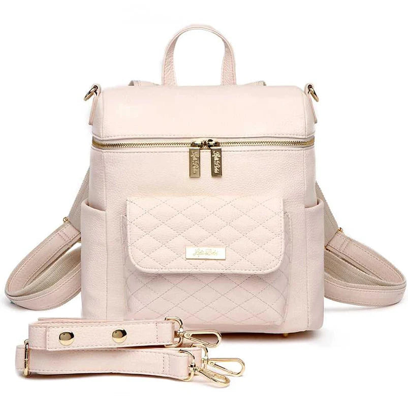 Petit Monaco Diaper Bag | Pastel Pink From Luli Bebé