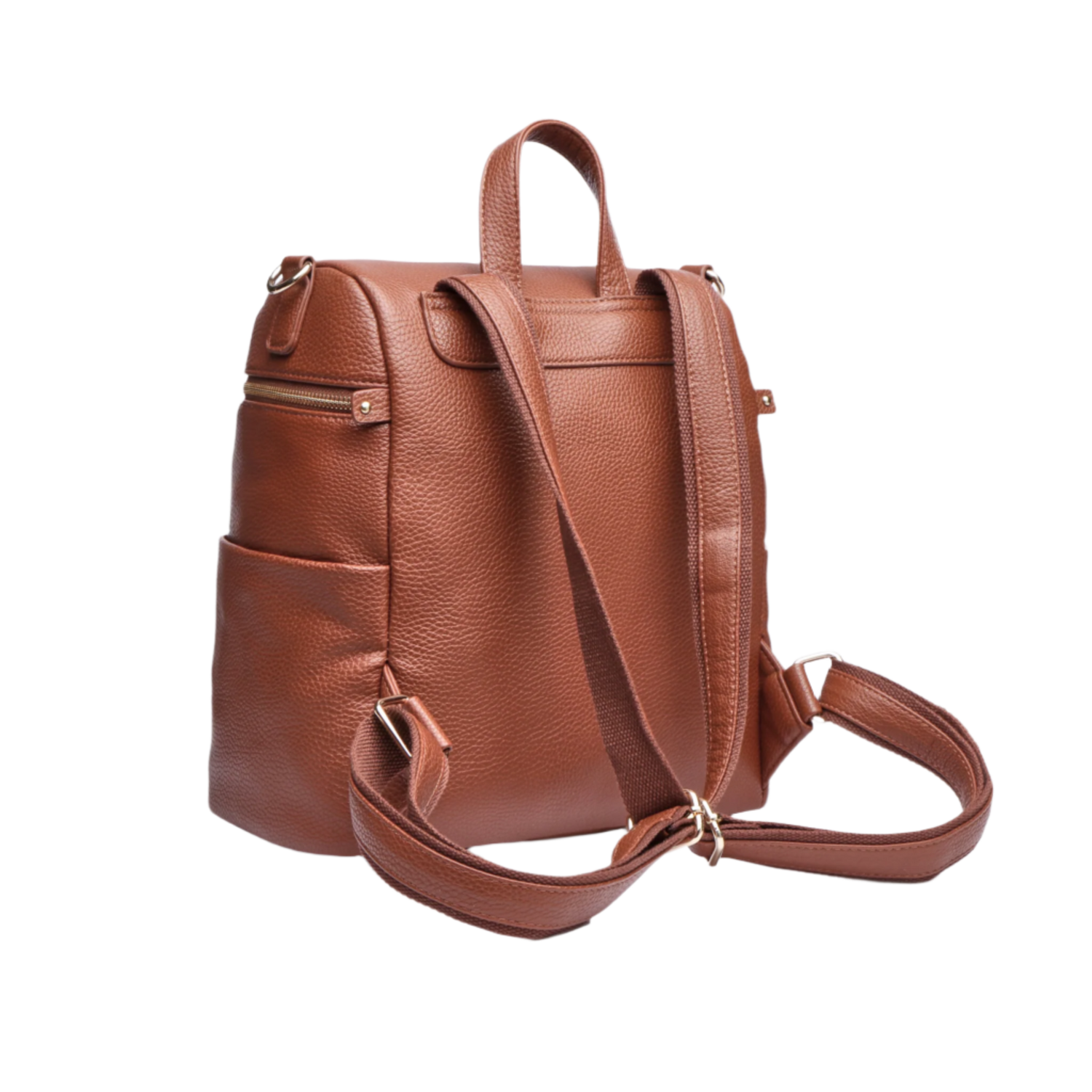 Petit Monaco Diaper Bag | Caramel Brown From Luli Bebé