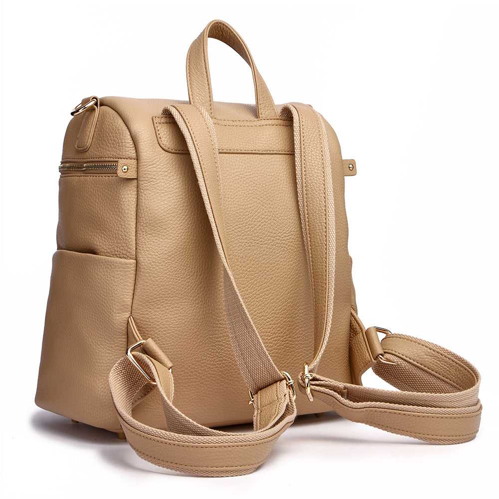 Petit Monaco Diaper Bag | Latte From Luli Bebé