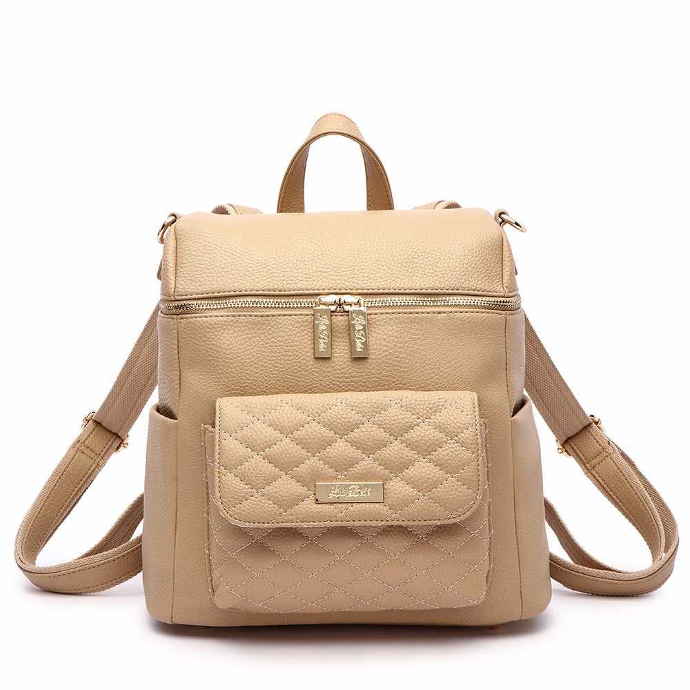 Petit Monaco Diaper Bag | Latte From Luli Bebé