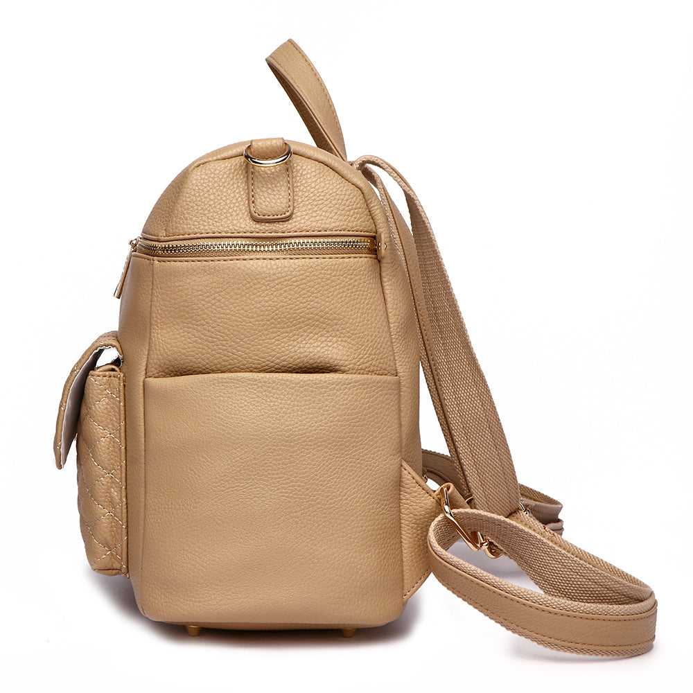 Petit Monaco Diaper Bag | Latte From Luli Bebé
