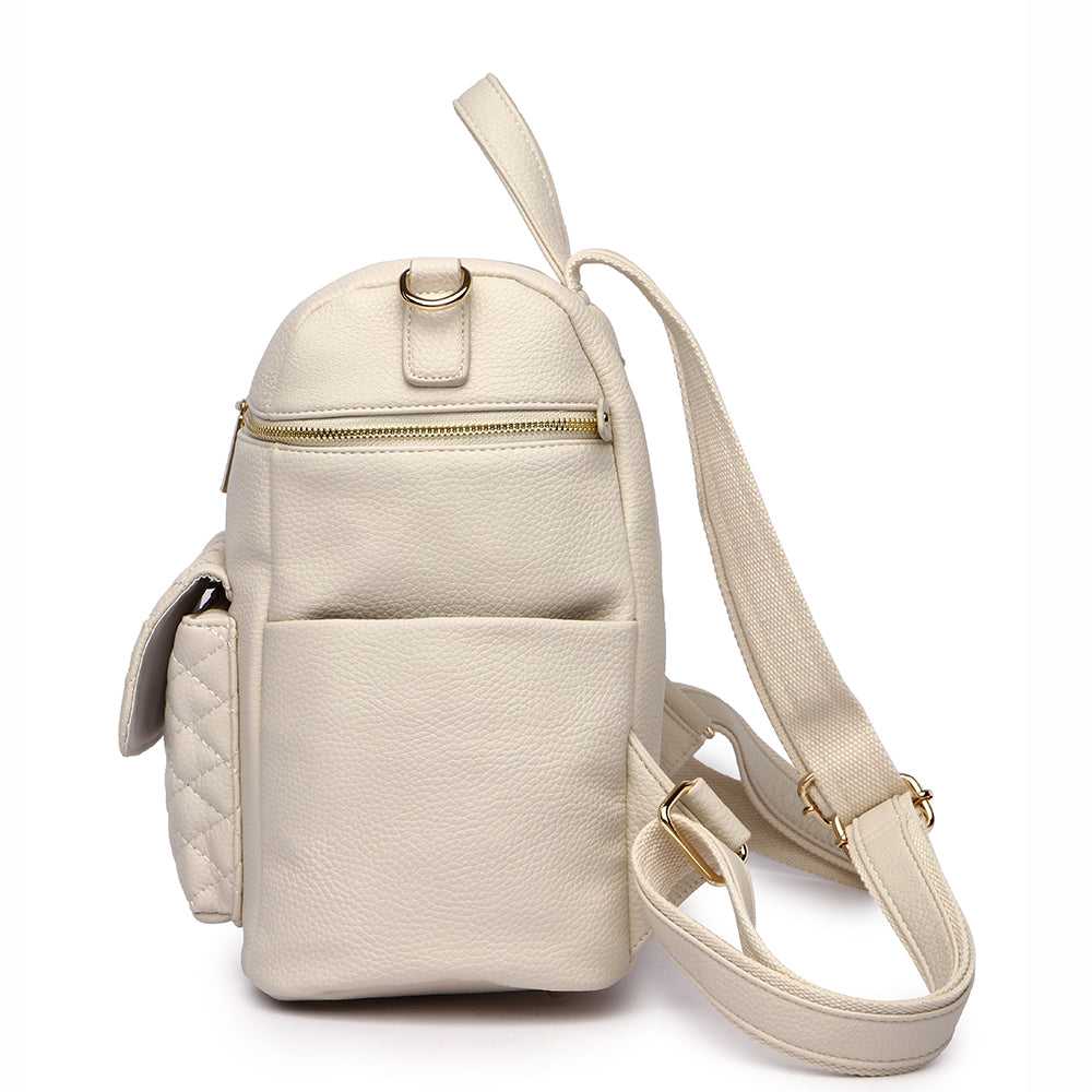 Petit Monaco Diaper Bag | Pearl White From Luli Bebé