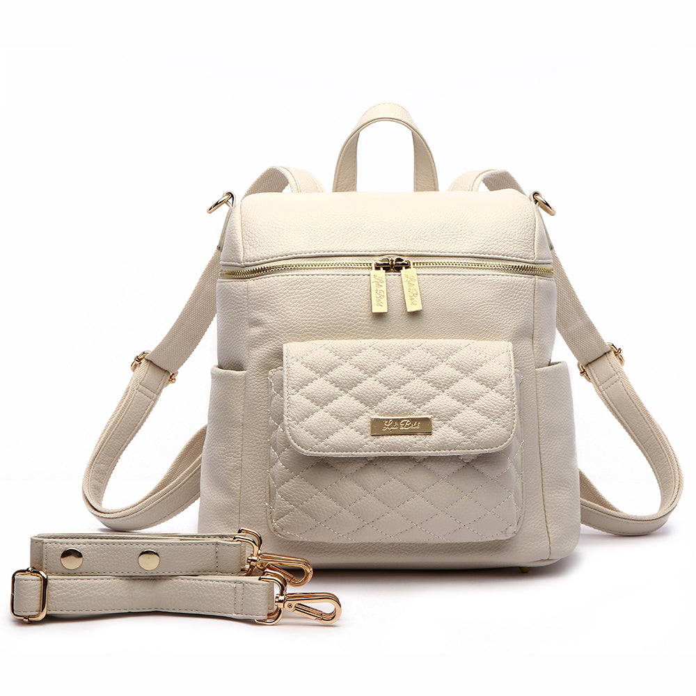 Petit Monaco Diaper Bag | Pearl White From Luli Bebé