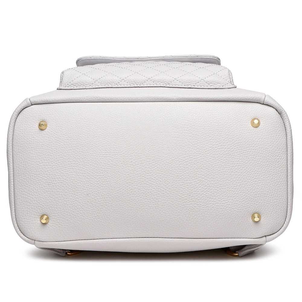 Petit Monaco Diaper Bag | Stone Grey From Luli Bebé