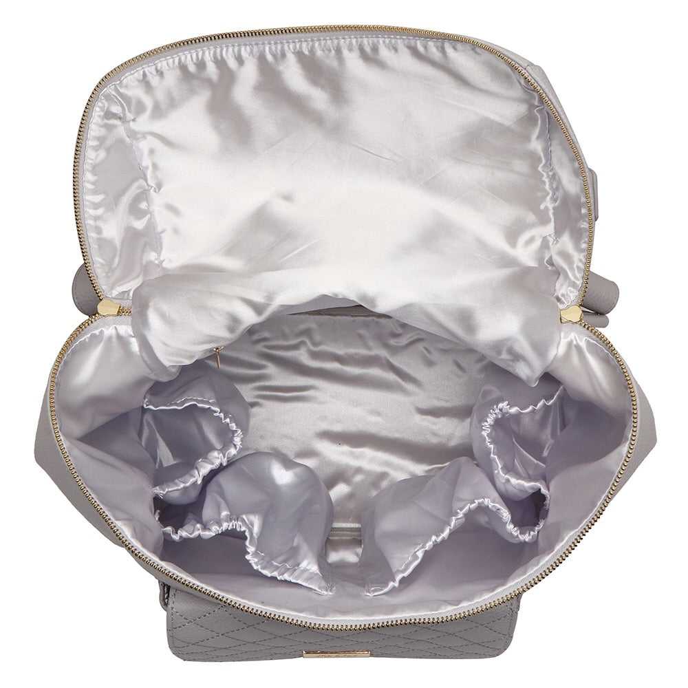 Petit Monaco Diaper Bag | Stone Grey From Luli Bebé