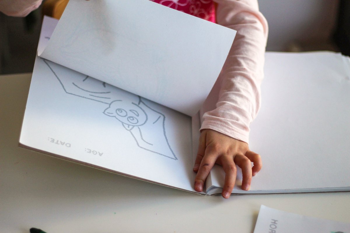 Toddlers First Coloring Book - A North American Adventure from Honeysticks USA