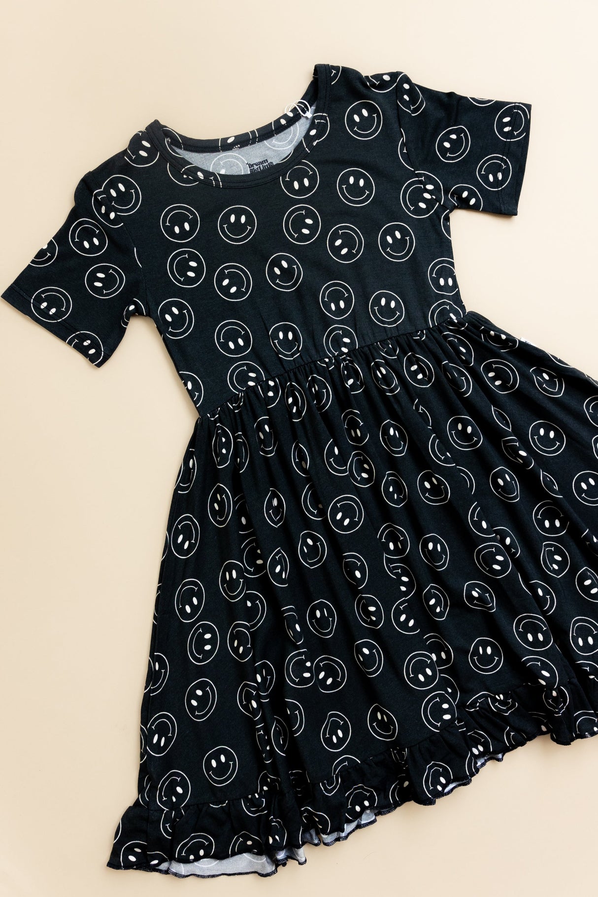 MIDNIGHT SMILES DREAM RUFFLE DRESS from DREAM BIG LITTLE CO