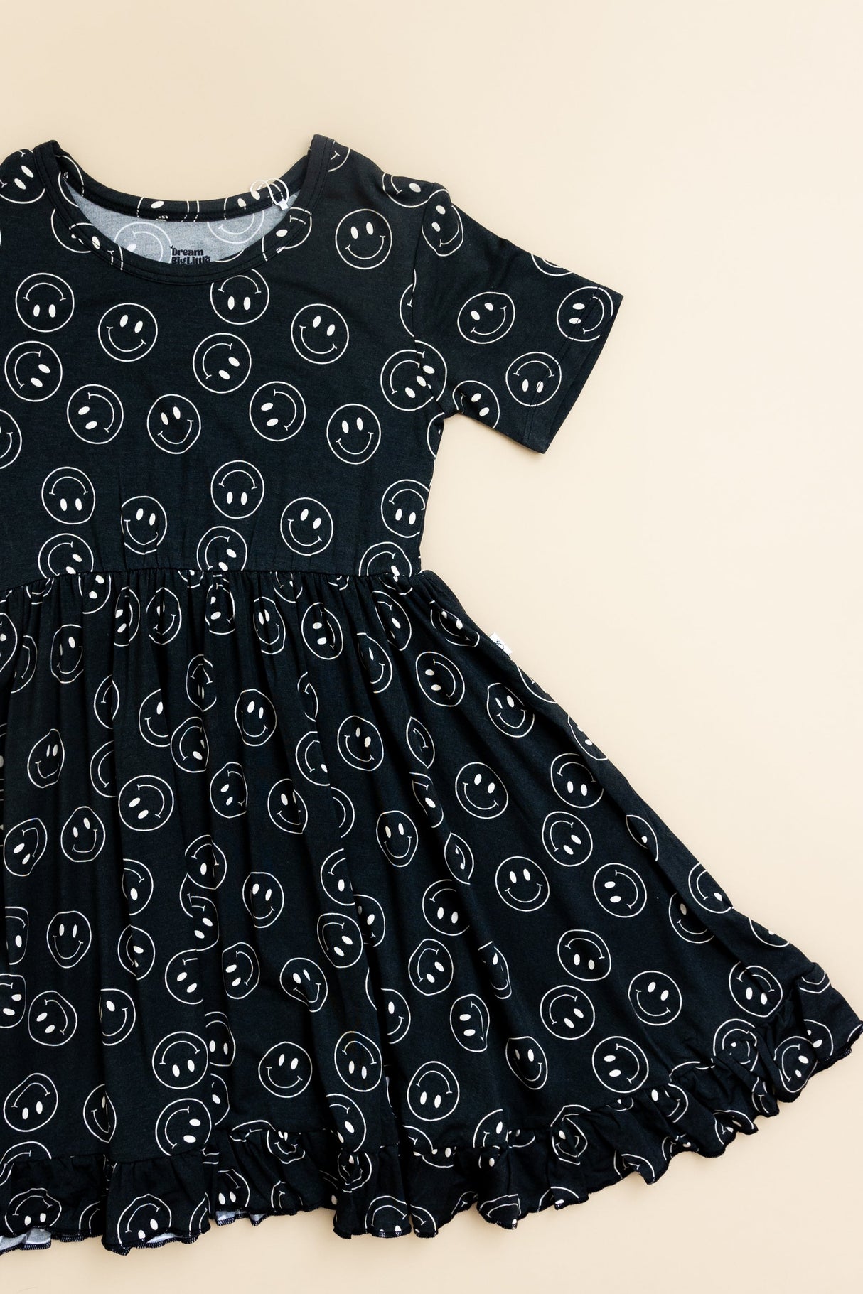 MIDNIGHT SMILES DREAM RUFFLE DRESS from DREAM BIG LITTLE CO