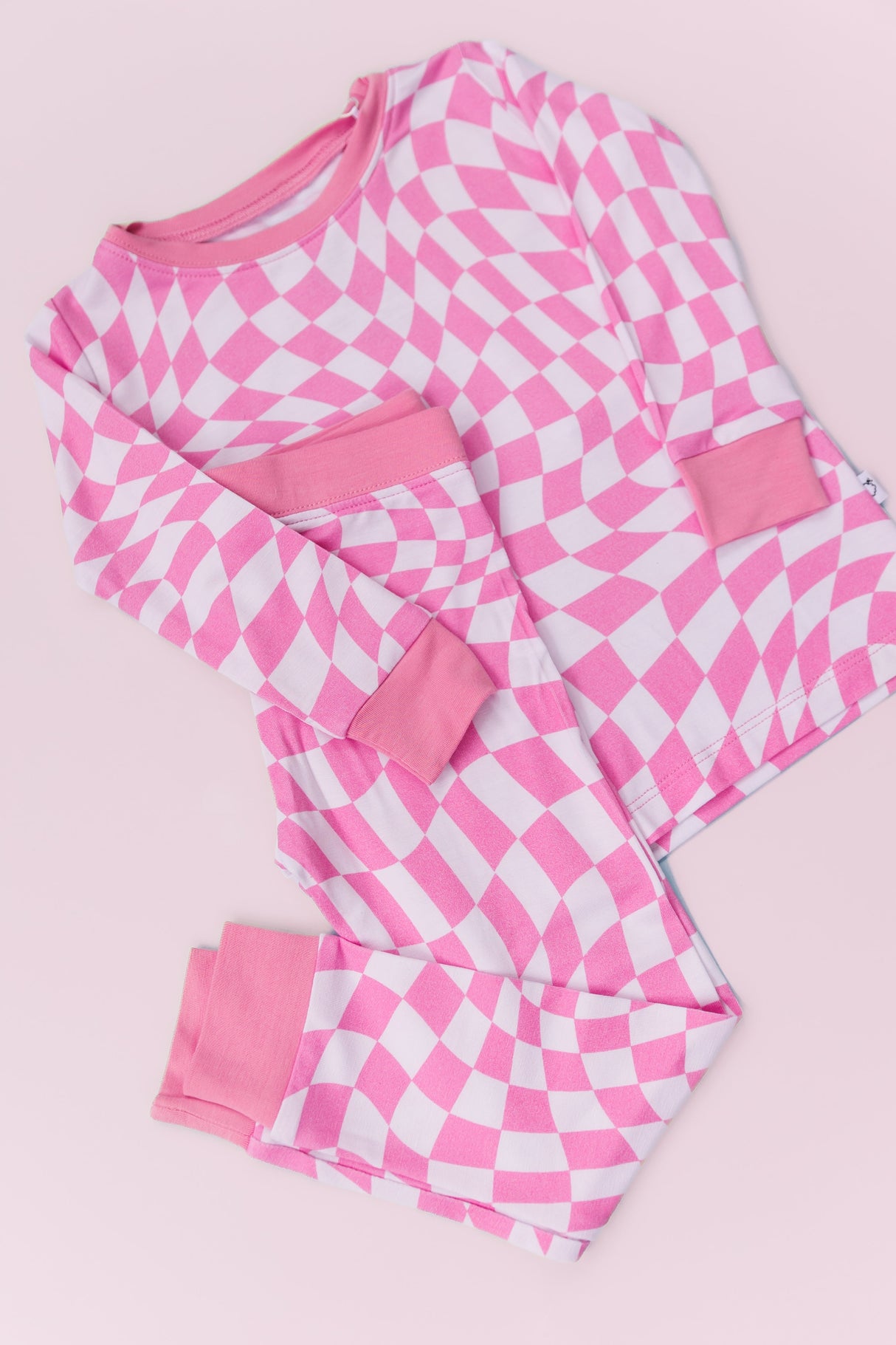 BUBBLEGUM WAVY CHECKERS DREAM SET from DREAM BIG LITTLE CO