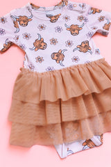 EXCLUSIVE HIGHLAND CUTIE DREAM TUTU BODYSUIT DRESS from DREAM BIG LITTLE CO