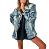 'Beyond Zebra' Denim Jacket from Wren + Glory