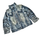 'Beyond Zebra' Denim Jacket from Wren + Glory