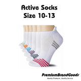 Unisex Low Cut Mesh Socks Breathable Running Active Grip Socks 10-13 from PremiumBrandGoods