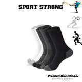 Men's Comfort Rich Crew Cushion Socks Athletic Active 10-13 3 Color Bundle from PremiumBrandGoods