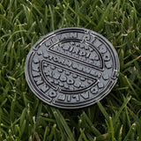 Manhole Ball Marker from Tomo Golf