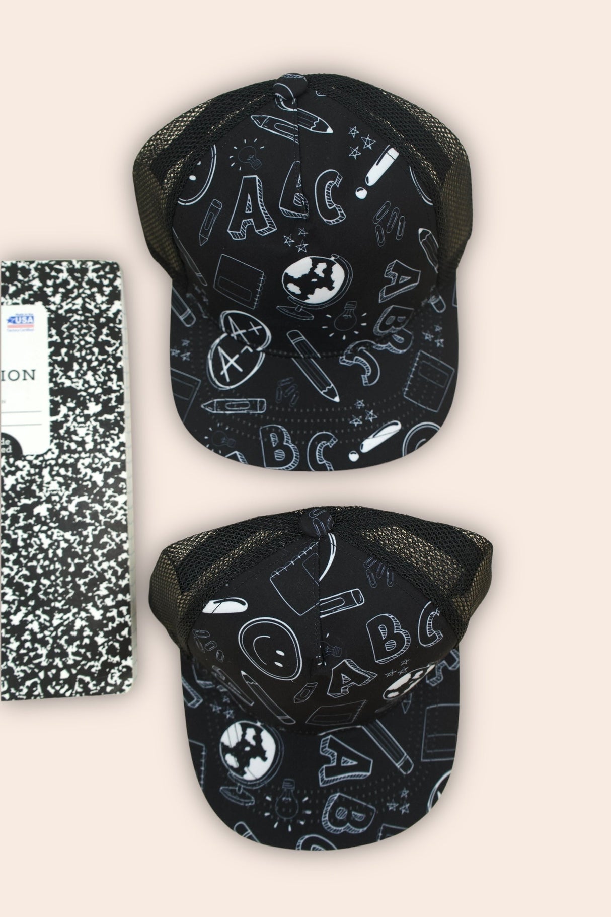 CHALK ABOUT SCHOOL DREAM TRUCKER HAT from DREAM BIG LITTLE CO