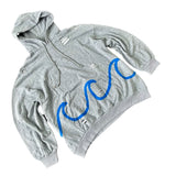 'Apres Sea' Painted Hoodie from Wren + Glory