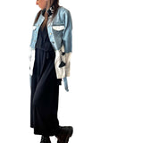 'Our Flower Power' Denim Jacket from Wren + Glory