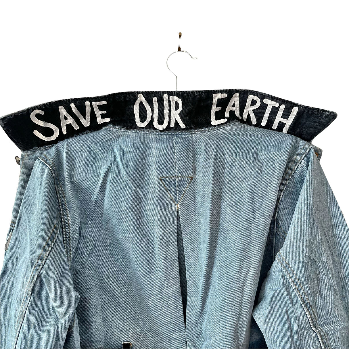 'Our Flower Power' Denim Jacket from Wren + Glory