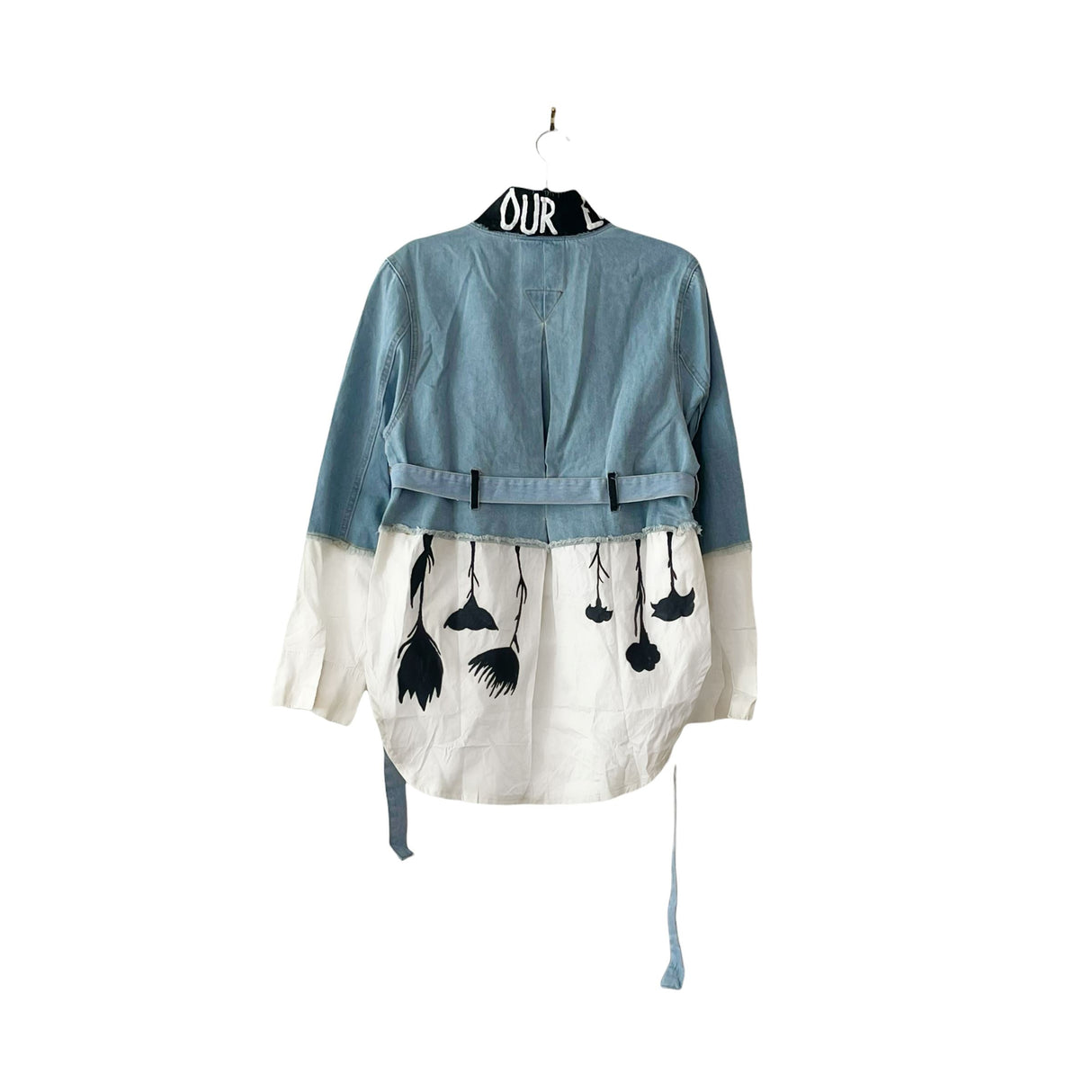 'Our Flower Power' Denim Jacket from Wren + Glory