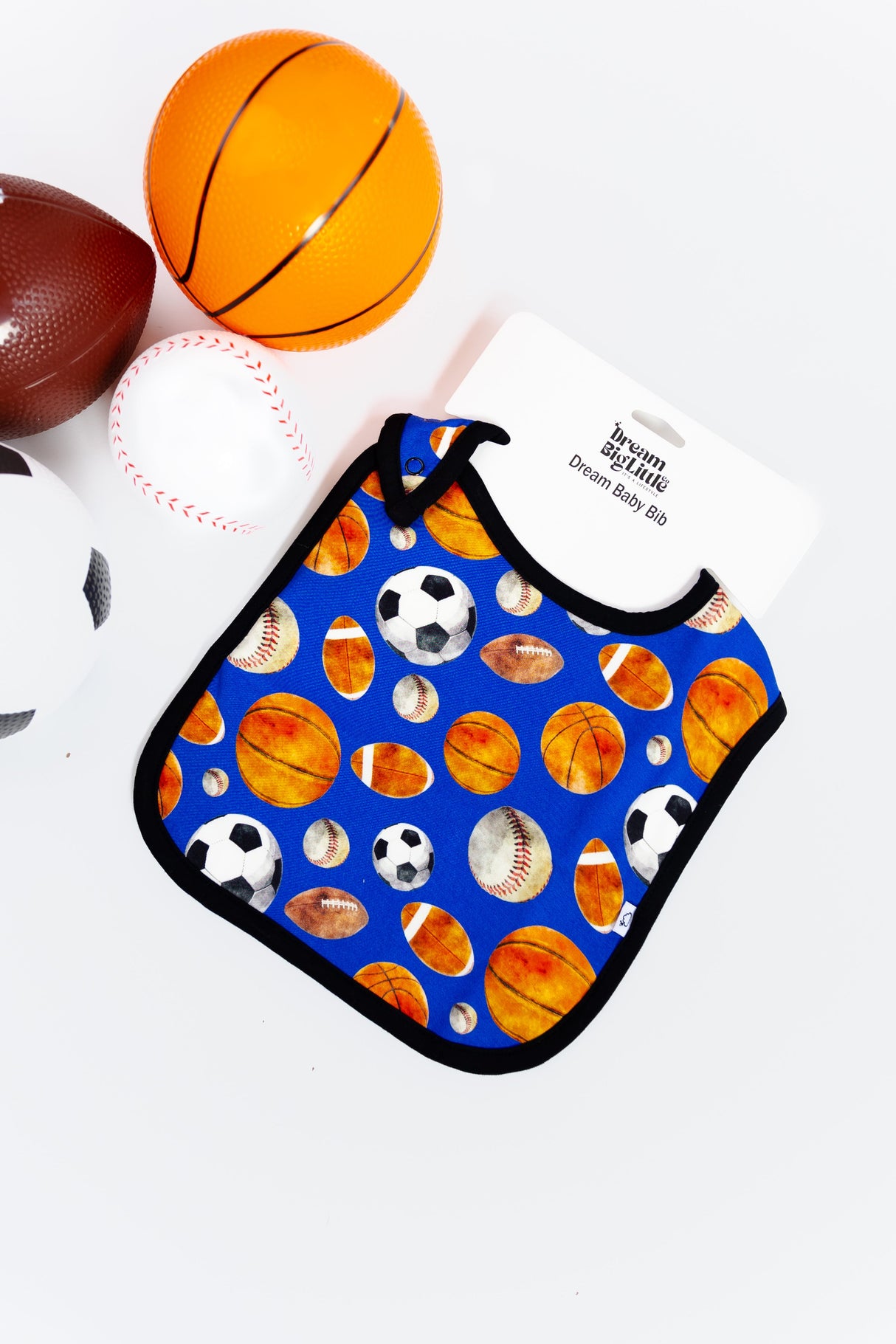 ALL STARZzz DREAM BABY BIB from DREAM BIG LITTLE CO
