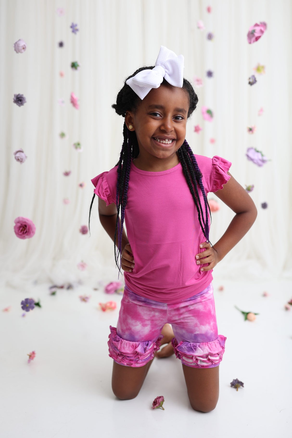 CANDY CLOUDS DREAM CAP SLEEVE TOP from DREAM BIG LITTLE CO