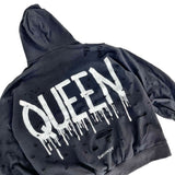 'Queen' Painted Hoodie from Wren + Glory