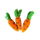 FELTED CAT TOY CARROTS from ReNewedPet
