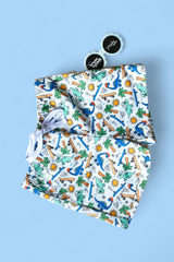 EXCLUSIVE SURF-O-SAURUS DREAM SWIM TRUNKS from DREAM BIG LITTLE CO