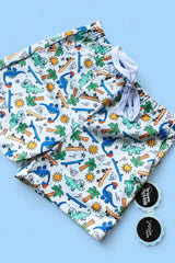 EXCLUSIVE SURF-O-SAURUS DREAM SWIM TRUNKS from DREAM BIG LITTLE CO
