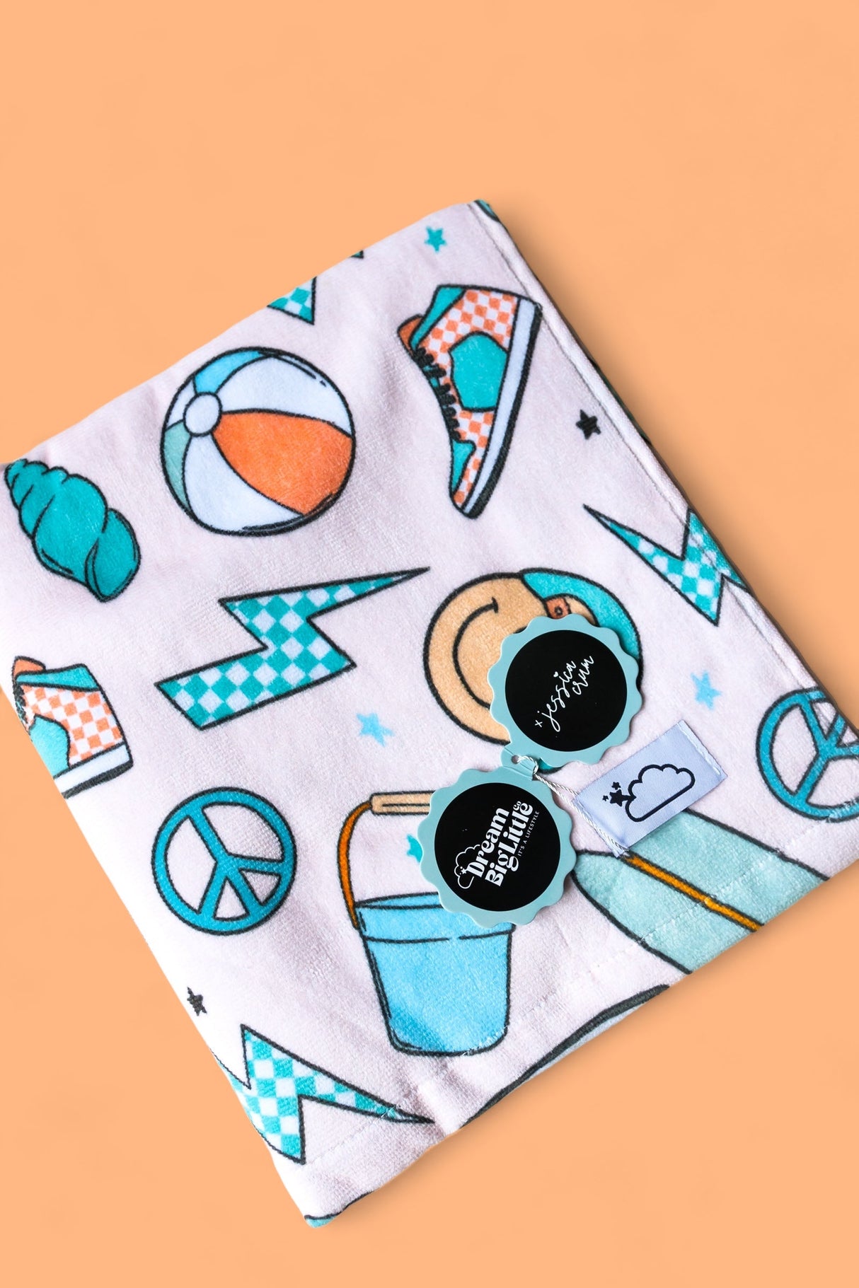 EXCLUSIVE COASTAL CRUISIN' DREAM FAMILY SIZE TOWEL from DREAM BIG LITTLE CO