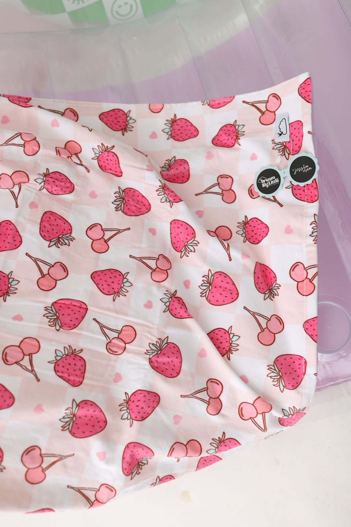 EXCLUSIVE BERRY BROOKLYN DREAM FAMILY SIZE TOWEL from DREAM BIG LITTLE CO