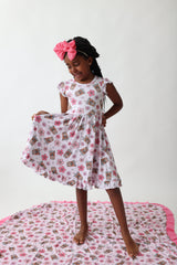 EXCLUSIVE A CUP OF DREAMS DREAM RUFFLE DRESS from DREAM BIG LITTLE CO
