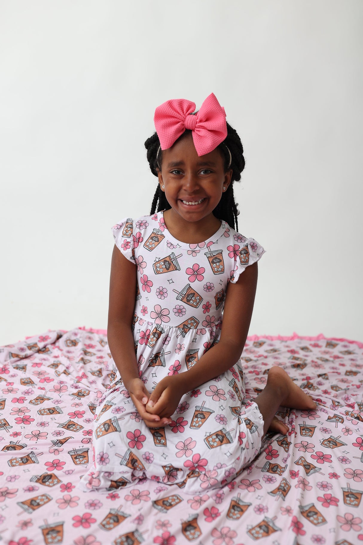 EXCLUSIVE A CUP OF DREAMS DREAM RUFFLE DRESS from DREAM BIG LITTLE CO