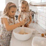 Delilah Floral Apron - fits sizes youth small through adult 2XL from BapronBaby