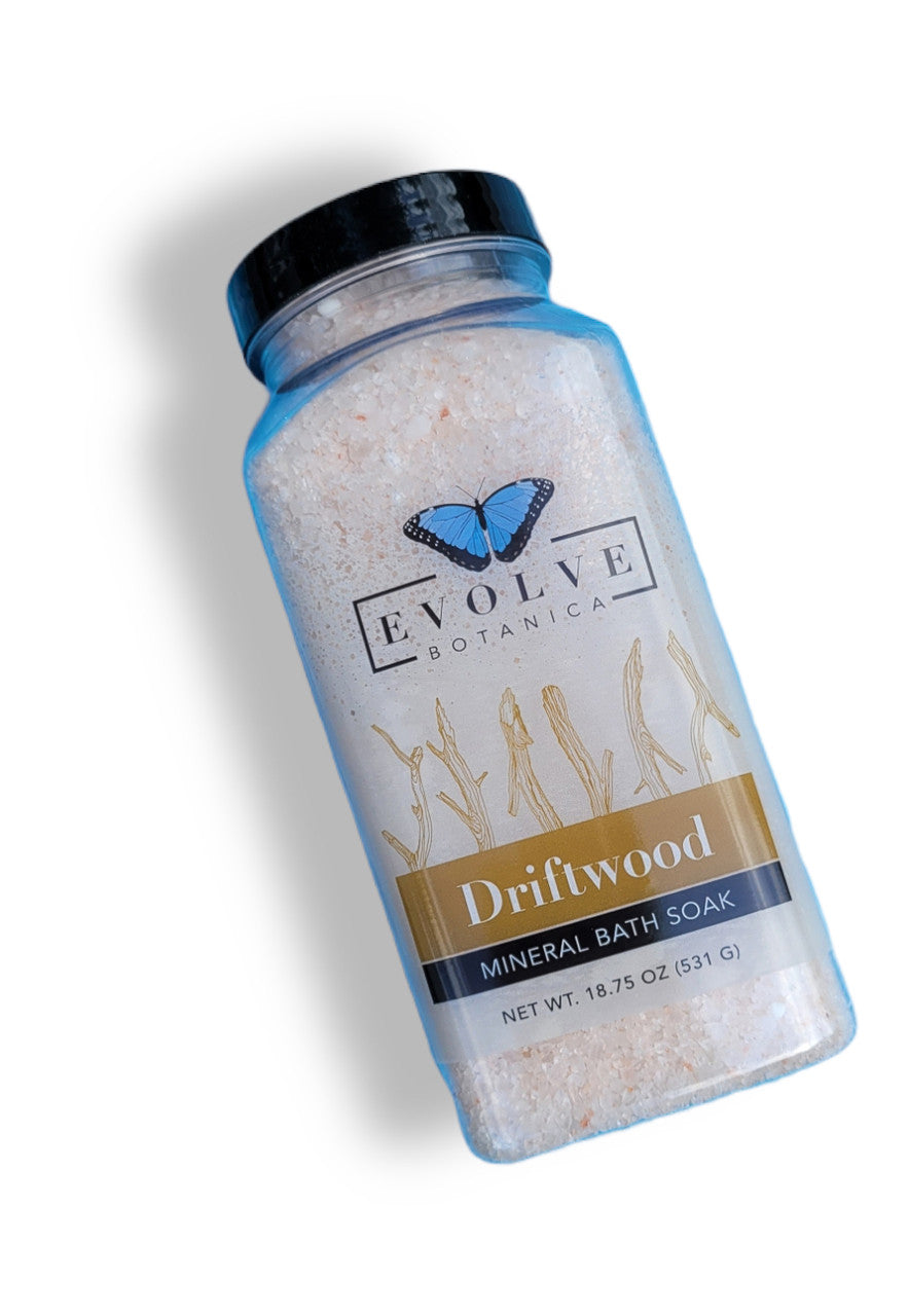 Mineral Soak - Driftwood (Bath Salt) from Evolve Botanica