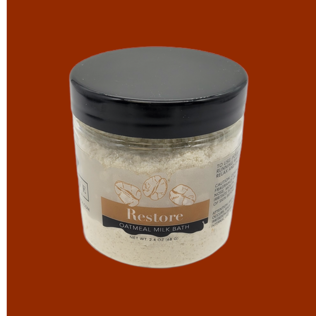 Milk Bath - Restore (Oatmeal) Mini from Evolve Botanica